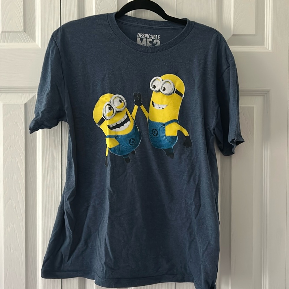 Blue Minions Short Sleeve T-Shirt
